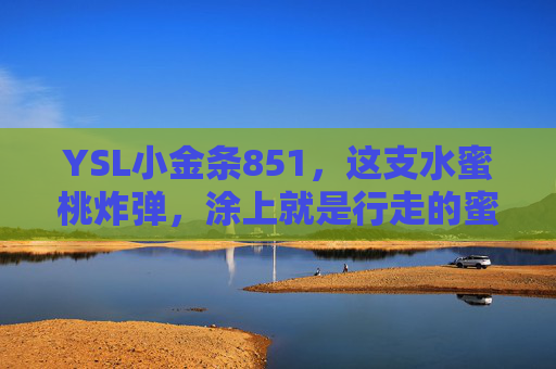 YSL小金条851，这支水蜜桃炸弹，涂上就是行走的蜜桃汁，YSL小金条851，水蜜桃炸弹，行走的蜜桃汁
