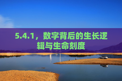 5.4.1，数字背后的生长逻辑与生命刻度