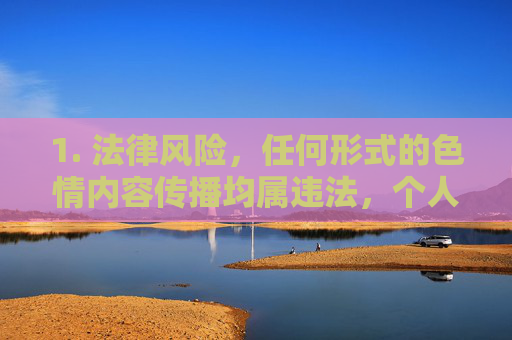 1. 法律风险，任何形式的色情内容传播均属违法，个人下载、传播此类信息将承担法律责任，包括但不限于罚款、拘留等刑事处罚，违法，个人需承担法律责任