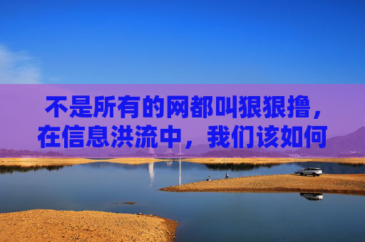 不是所有的网都叫狠狠撸，在信息洪流中，我们该如何好好上网？信息洪流中，好好上网之道
