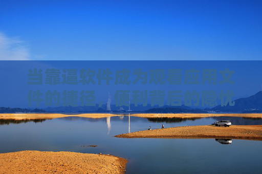 当靠逼软件成为观看应用文件的捷径，便利背后的隐忧与理性选择，靠逼软件，便利捷径下的隐忧与理性选择