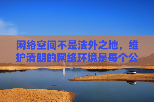 网络空间不是法外之地，维护清朗的网络环境是每个公民的责任。让我们共同携手，抵制不良信息，传播正能量，共建健康、文明、和谐的网络空间，清朗网络共建，公民责任在肩