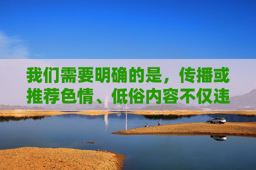 我们需要明确的是，传播或推荐色情、低俗内容不仅违反我国法律法规，也不符合社会主义核心价值观，对个人和社会都会造成严重的负面影响。这类内容可能包含恶意软件、隐私泄露风险，还会扭曲价值观，危害身心健康，传播色情低俗内容危害严重