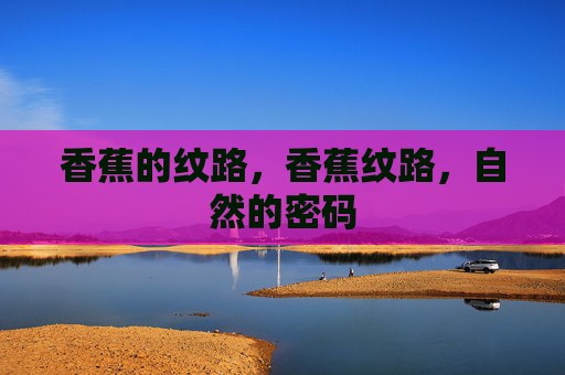 香蕉的纹路，香蕉纹路，自然的密码