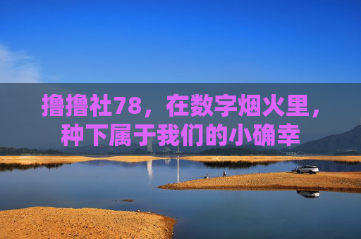 撸撸社78，在数字烟火里，种下属于我们的小确幸