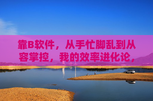 靠B软件，从手忙脚乱到从容掌控，我的效率进化论，效率进化论，靠B软件，从手忙脚乱到从容掌控