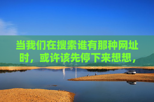当我们在搜索谁有那种网址时，或许该先停下来想想，搜索谁有那种网址前，先停下来想想