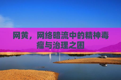 网黄,网络暗流中的精神毒瘤与治理之困 网黄,网络暗流中的精神毒瘤与治理之困
