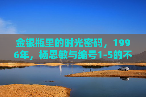 金银瓶里的时光密码,1996年,杨思敏与编号1-5的不解之缘,杨思敏与1996年金银瓶,编号1-5的时光密码 金银瓶里的时光密码,1996年,杨思敏与编号1-5的不解之缘,杨思敏与1996年金银瓶,编号1-5的时光密码