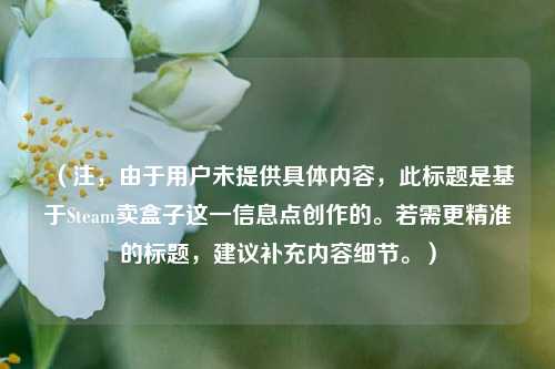 （注，由于用户未提供具体内容，此标题是基于Steam卖盒子这一信息点创作的。若需更精准的标题，建议补充内容细节。）