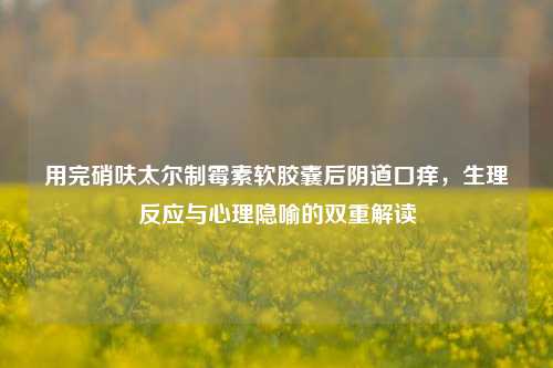 用完硝呋太尔制霉素软胶囊后 *** 口痒，生理反应与心理隐喻的双重解读