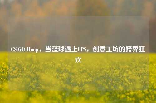 CS:GO Hoop，当篮球遇上FPS，创意工坊的跨界狂欢