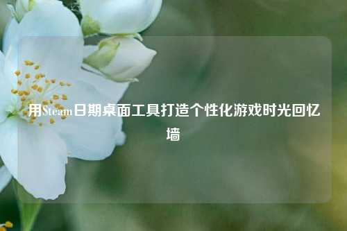 用Steam日期桌面工具打造个性化游戏时光回忆墙