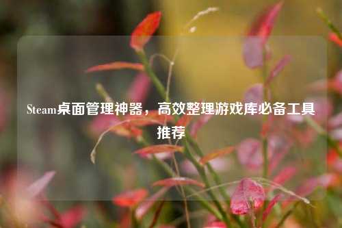 Steam桌面管理神器，高效整理游戏库必备工具推荐