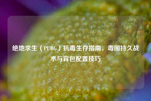 绝地求生（PUBG）抗毒生存指南，毒圈持久战术与背包配置技巧