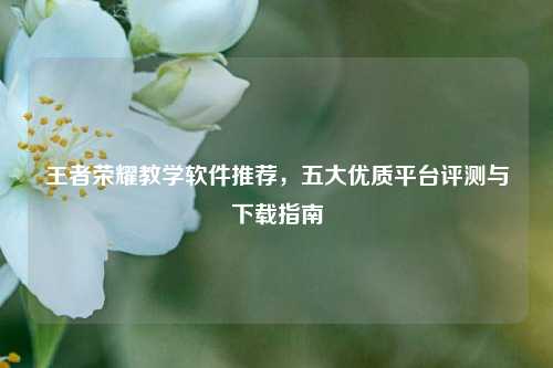 王者荣耀教学软件推荐，五大优质平台评测与下载指南