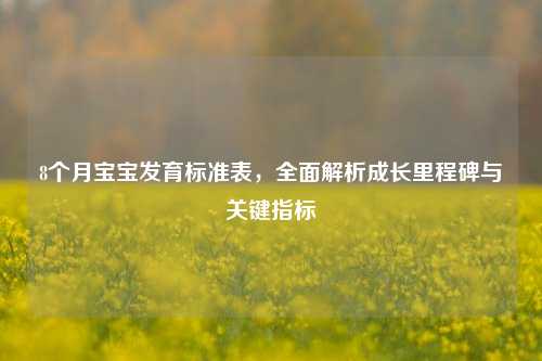 8个月宝宝发育标准表，全面解析成长里程碑与关键指标
