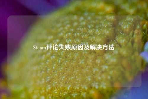 Steam评论失败原因及解决 *** 