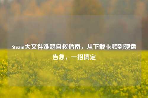 Steam大文件难题自救指南,从下载卡顿到硬盘告急,一招搞定