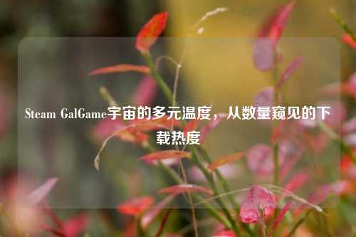 Steam GalGame宇宙的多元温度,从数量窥见的下载热度