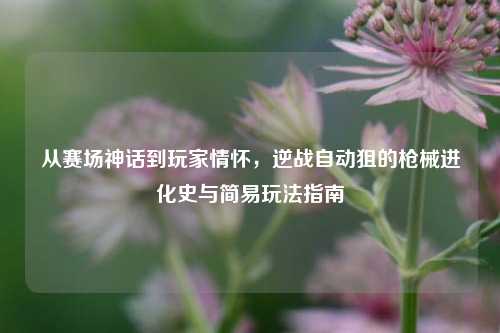 从赛场神话到玩家情怀,逆战自动狙的枪械进化史与简易玩法指南