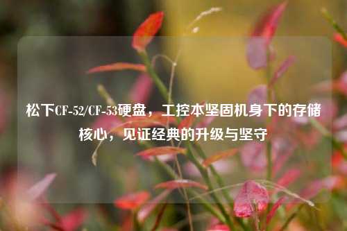 松下CF-52/CF-53硬盘,工控本坚固机身下的存储核心,见证经典的升级与坚守