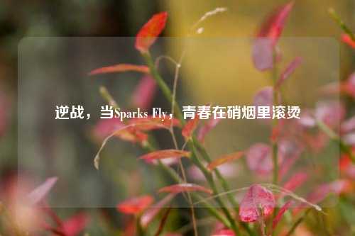 逆战，当Sparks Fly，青春在硝烟里滚烫