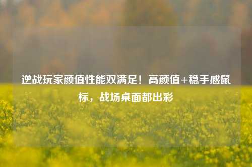 逆战玩家颜值性能双满足！高颜值+稳手感鼠标，战场桌面都出彩